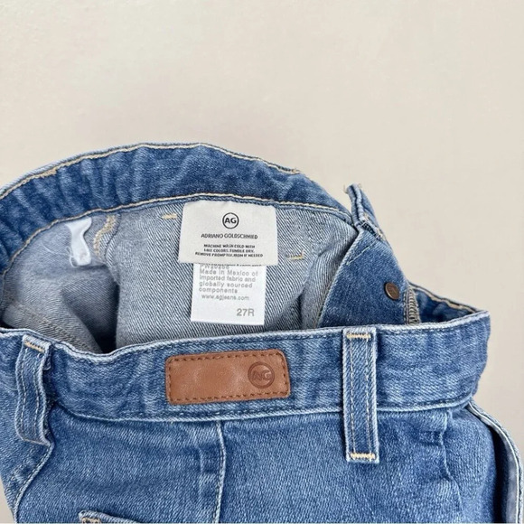 AG Womens 27R Etta Fatigue Button Fly Crop Flare Jeans - Picture 11 of 16